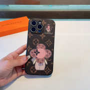 Uubags Luxury Monogram Cartoon Flower iPhone Case - 4