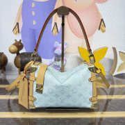 Uubags Louis Vuitton M27891 Side Trunk MM bag in a light blue monogram canvas 23.5x8.5x16cm - 1