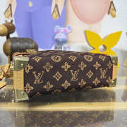 Uubags Louis Vuitton M27516 Side Trunk Bag PM Monogram Brown Bag 23.5x8.5x16cm - 5