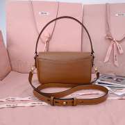 Uubags Miu Miu Penny shoulder bag in brown 23x13.5x5cm - 4