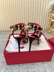 Uubags Valentino Studdy Kidskin Pumps In Black 10cm - 2