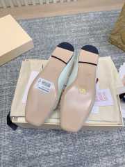 Uubags Valentino Studdy Mary Jane Ballet Shoes In White - 4