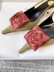 Uubags YSL Amalia slingback pumps in satin crepe 01 - 6