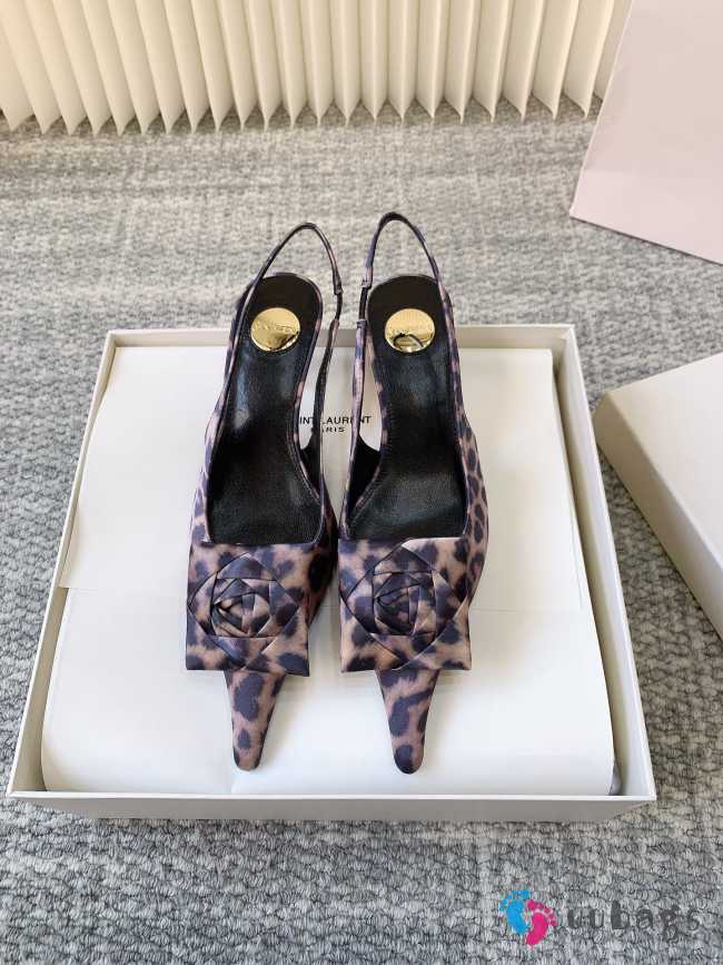 Uubags YSL Amalia slingback pumps in satin crepe 02 - 1