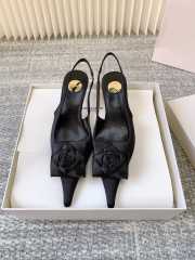 Uubags YSL Amalia slingback pumps in satin crepe 03 - 1