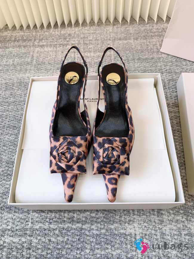 Uubags YSL Amalia slingback pumps in satin crepe 05 - 1