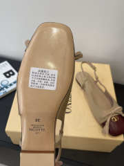 Uubags Valentino Valet Du Roi Kid Slingback Ballerina In Cinnamon Rose 2.5cm - 4