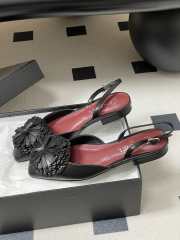Uubags Chanel slingback sandals embellished with flowers 01 - 5