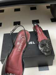 Uubags Chanel slingback sandals embellished with flowers 01 - 4