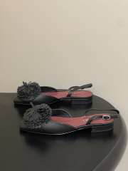 Uubags Chanel slingback sandals embellished with flowers 01 - 3