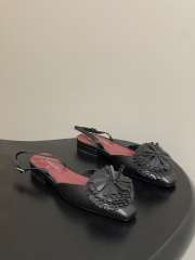 Uubags Chanel slingback sandals embellished with flowers 01 - 2