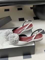 Uubags Chanel slingback sandals embellished with flowers 02 - 3