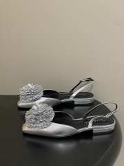 Uubags Chanel slingback sandals embellished with flowers 03 - 5