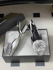 Uubags Chanel slingback sandals embellished with flowers 03 - 3