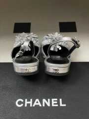Uubags Chanel slingback sandals embellished with flowers 03 - 4