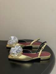 Uubags Chanel slingback sandals embellished with flowers 04 - 3