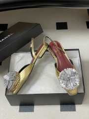 Uubags Chanel slingback sandals embellished with flowers 04 - 5