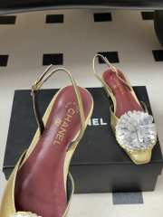 Uubags Chanel slingback sandals embellished with flowers 04 - 2
