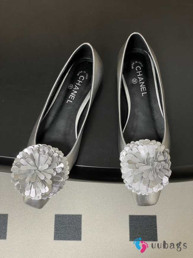 Uubags Chanel ballet flats with camellia flower 03 - 1