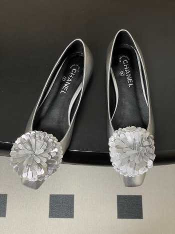 Uubags Chanel ballet flats with camellia flower 03