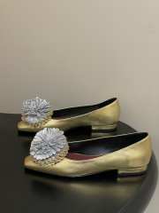 Uubags Chanel ballet flats with camellia flower 04 - 2