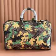 Uubags Gucci GG medium duffle bag green and yellow GG fabric 44x29x25cm - 6