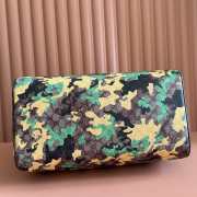 Uubags Gucci GG medium duffle bag green and yellow GG fabric 44x29x25cm - 5