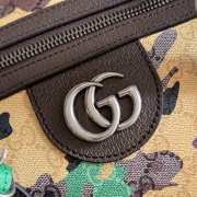 Uubags Gucci GG medium duffle bag green and yellow GG fabric 44x29x25cm - 3
