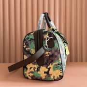 Uubags Gucci GG medium duffle bag green and yellow GG fabric 44x29x25cm - 2