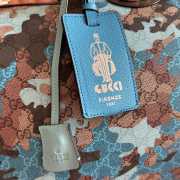 Uubags Gucci GG medium duffle bag blue GG fabric 44x29x25cm - 3