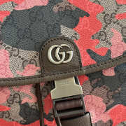 Uubags Gucci GG small backpack pink and red GG fabric 28x40x12cm - 6