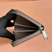 Uubags Gucci GG zip-around wallet pink and red GG fabric 19x10.5x2.5cm - 3