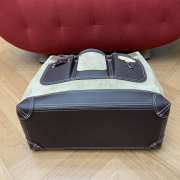 Uubags Louis Vuitton M26019 Steamer 40 Bag In Tan Suede Leather 40x42x17cm - 5