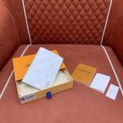 Uubags Louis Vuitton M27083 Passport Cover Monogram Coated Canvas White 14x10x2.5cm - 5