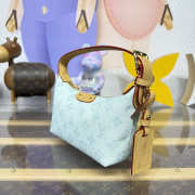 Uubags Louis Vuitton M28250 Pochette Hills Monogram Original Blue Courrier 18.5x11x6.5cm - 6