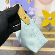 Uubags Louis Vuitton M28250 Pochette Hills Monogram Original Blue Courrier 18.5x11x6.5cm - 5