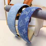 Uubags Louis Vuitton Monogram Denim Headband - 1