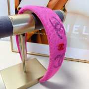 Uubags Chanel Pink Headband with CC Logo - 6