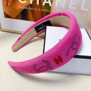 Uubags Chanel Pink Headband with CC Logo - 3