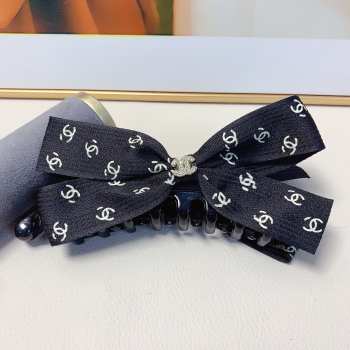 Uubags Chanel Elegant Bow Hair Claw Clip