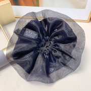 Uubags Chanel Organza Logo Scrunchies - 3