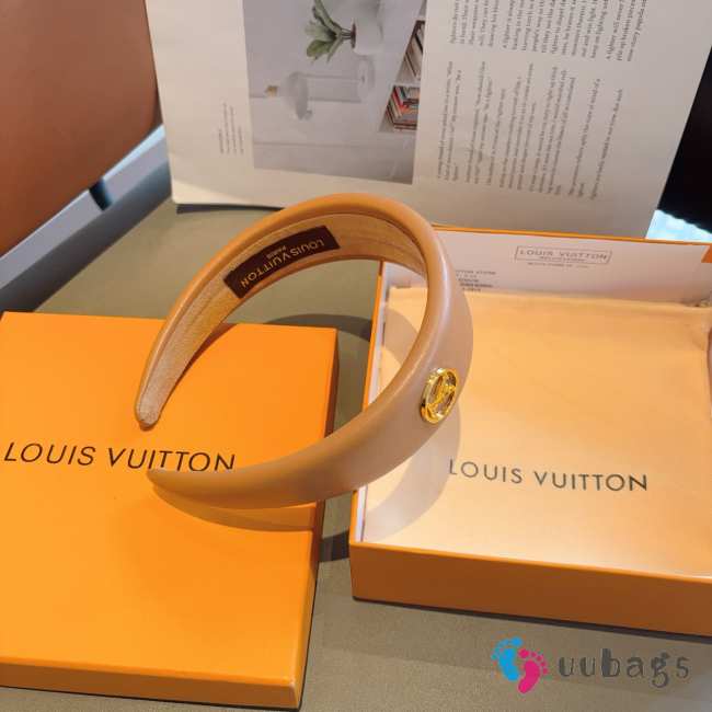 Uubags Louis Vuitton Padded Headband Brown - 1