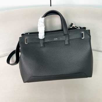 Uubags Medium Dior Normandie Tote Bag Black Dior Icons Calfskin 42x27.5x17cm