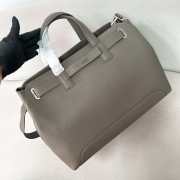 Uubags Medium Dior Normandie Tote Bag Grey Dior Icons Calfskin 42x27.5x17cm - 5