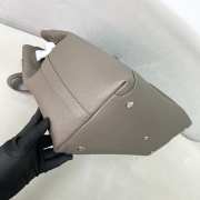 Uubags Medium Dior Normandie Tote Bag Grey Dior Icons Calfskin 42x27.5x17cm - 4