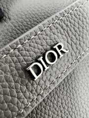 Uubags Medium Dior Normandie Tote Bag Grey Dior Icons Calfskin 42x27.5x17cm - 3
