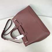 Uubags Medium Dior Normandie Tote Bag Burgundy Dior Icons Calfskin 42x27.5x17cm - 2