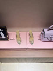 Uubags Christian Louboutin Just Nothing Strass Mule In Silver 10cm - 2