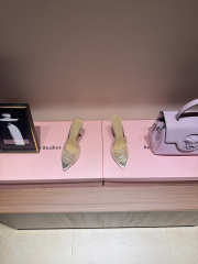 Uubags Christian Louboutin Just Nothing Strass Mule In Beige 10cm - 5