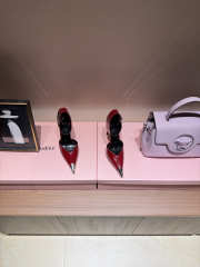 Uubags Christian Louboutin Lock Me Up Pointed Toe Pumps In Red 10.5cm - 3